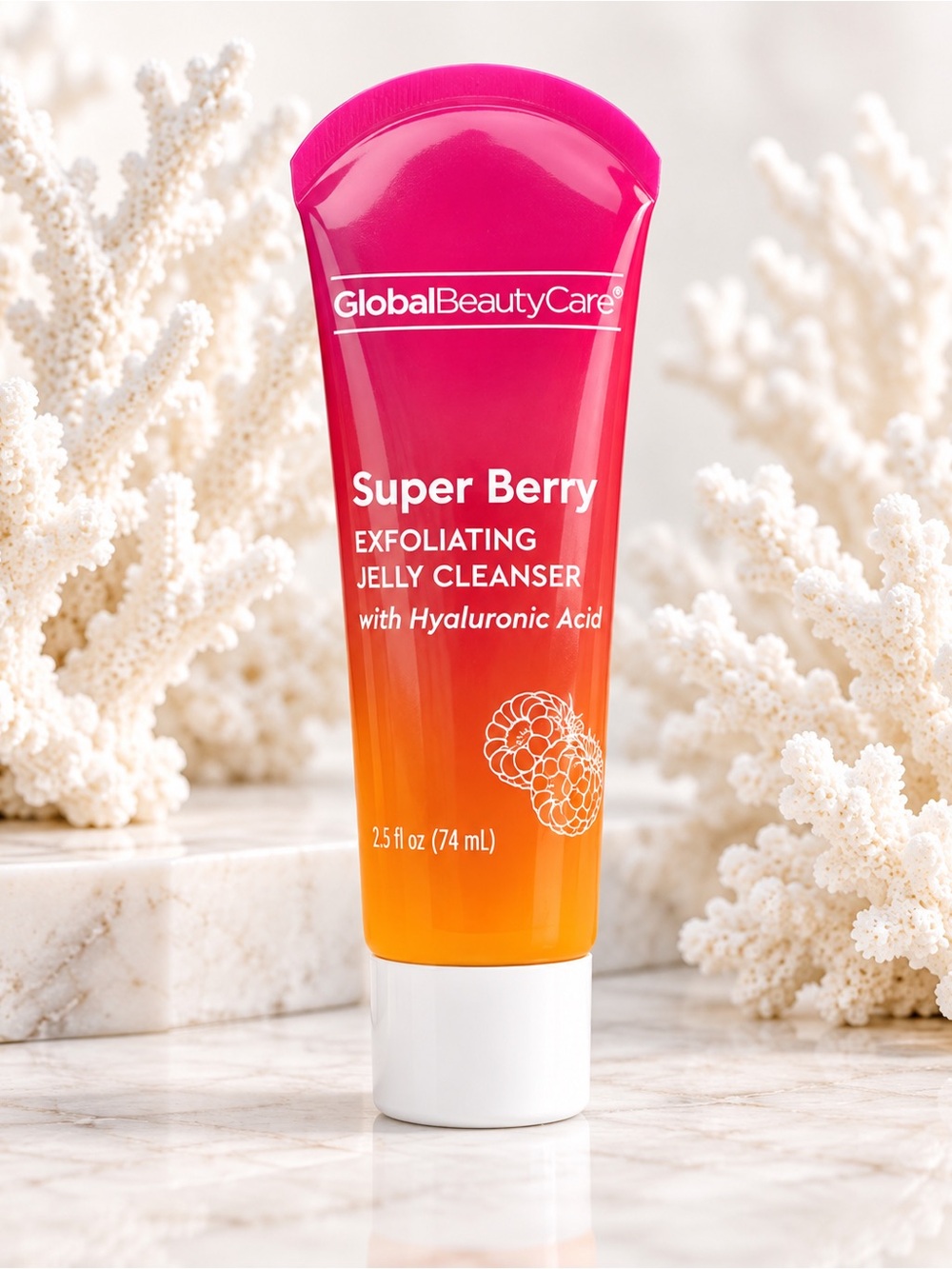 Super Berry Exfoliating Jelly Cleanser - Pink/Orange